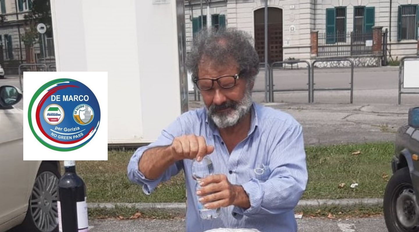 Il no-green pass De Marco candidato a Gorizia: «In gioco la nostra libertà»